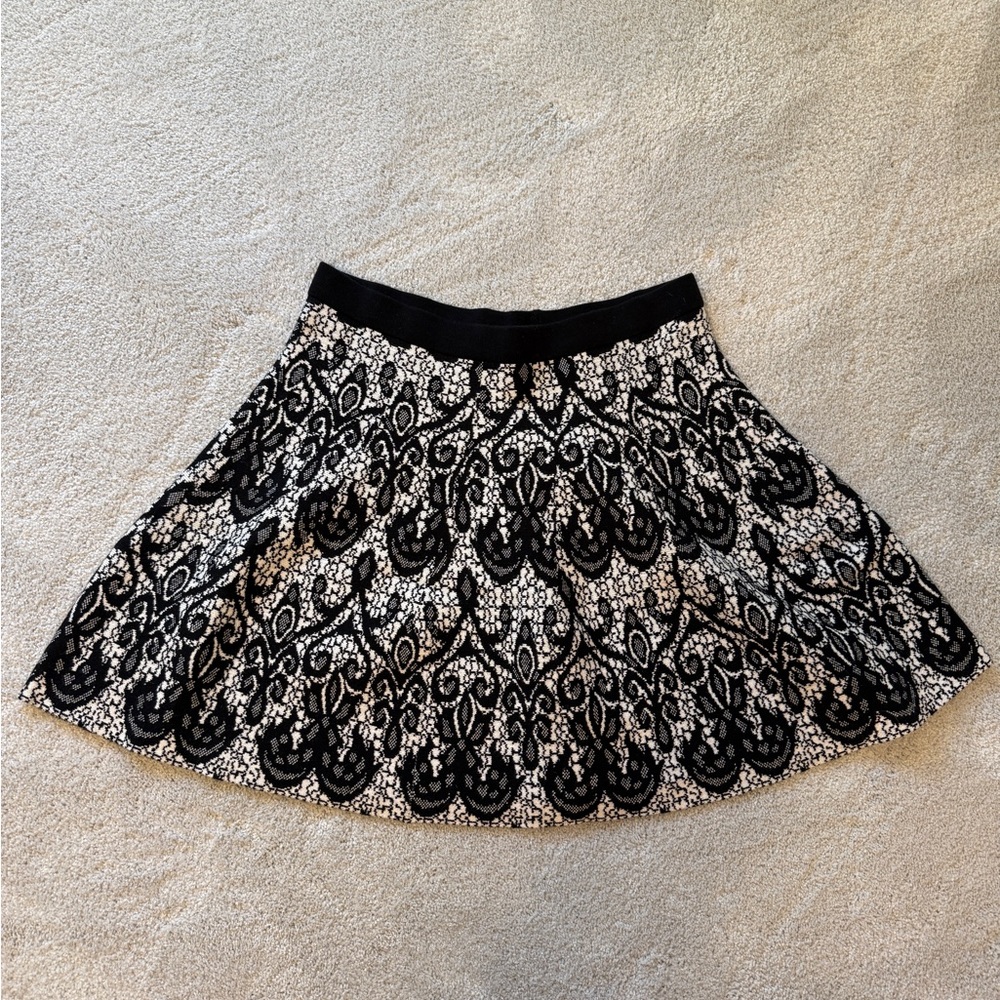 Cynthia Rowley Black and White Skirt